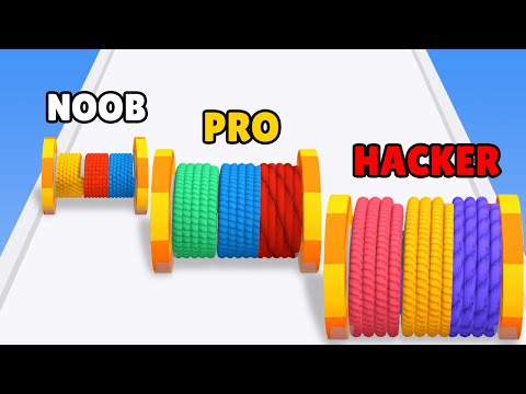 NOOB vs PRO vs HACKER in Spool Run