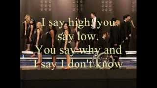 Hello, Goodbye Glee Lyrics