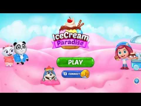 Ice cream paradise (game) starting