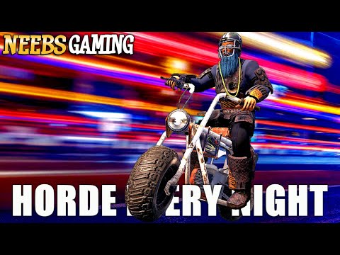 Minibike Gangsta'...Horde Night Every Night - 7d2d