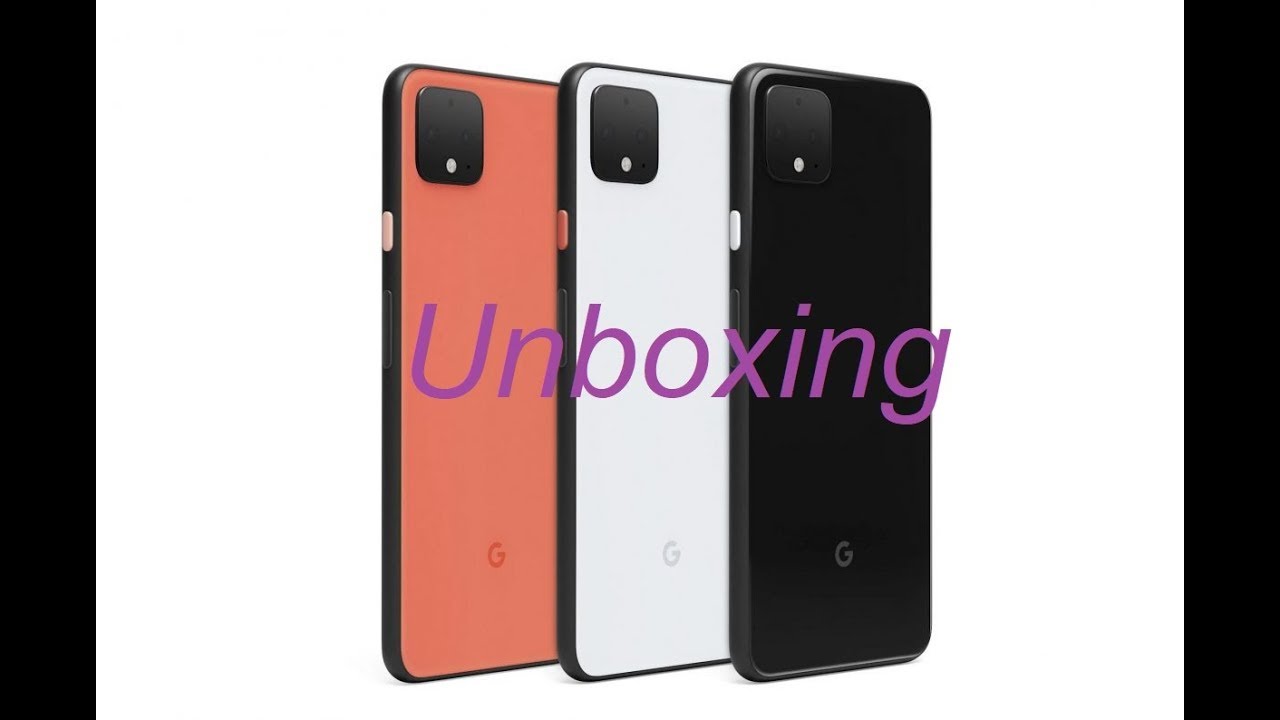Google Pixel 4 Unboxing