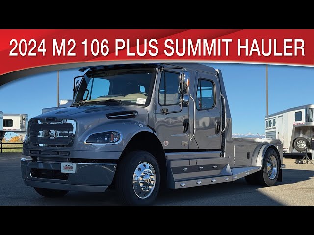 Preview image of 2024 Freightliner M2 106 Plus Summit Hauler youtube video