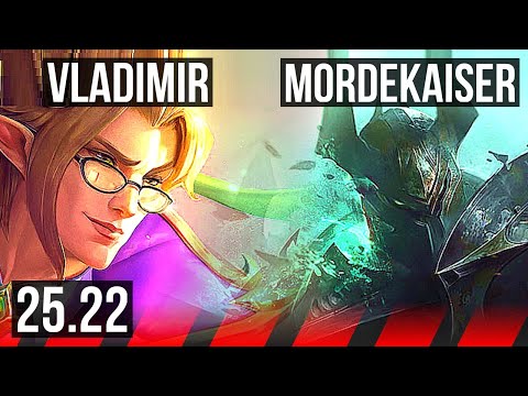 VLADIMIR vs MORDEKAISER (TOP) | KR Master | 25.22