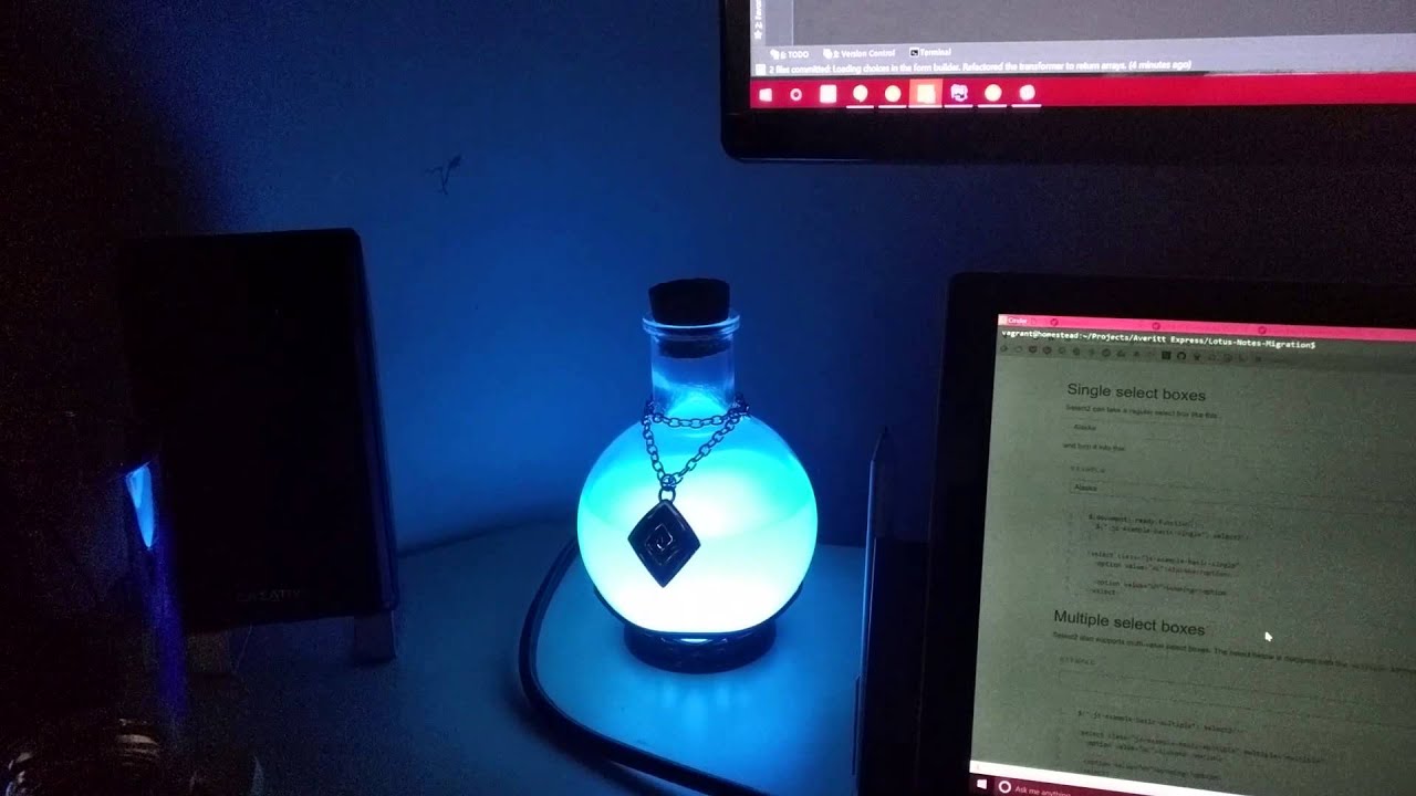 Mana Potion Lamp