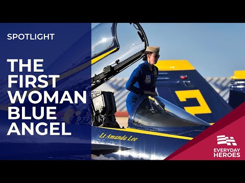 Meet Lt. Amanda Lee: First Woman in the Blue Angels' Elite Squad