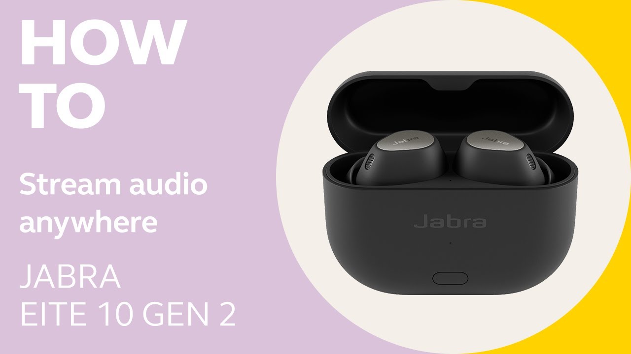 Get started with your Jabra Elite 10 Gen 2 - Gloss Black Get started with your Jabra Elite 10 Gen 2 - Gloss Black