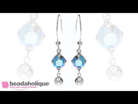 Quick Easy Elegant Wedding Jewelry Sterling Silver Drop Earrings Featuring Swarovski Crystals Quick Easy Elegant Wedding Jewelry Sterling Silver Drop Earrings Featuring Swarovski Crystals