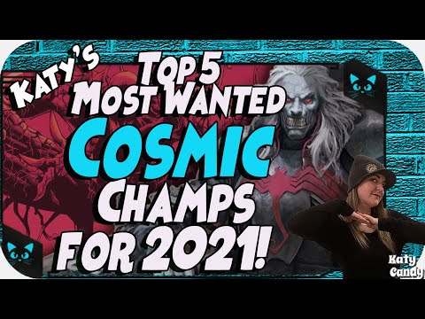 Top 5 Cosmic Champs to Add in 2021! | Marvel Contest of Champions