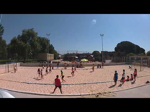 BM GETASUR 2 - 0 CD VALLECAS INFANTIL FEMENINO SEMIS LIGA BM PLAYA MADRID 23/06/2018
