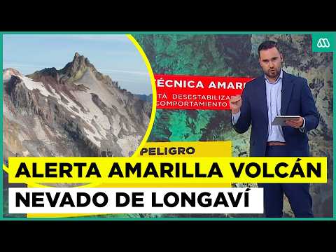 Alerta en el Maule: volcán Nevado de Longaví presenta actividad inusual