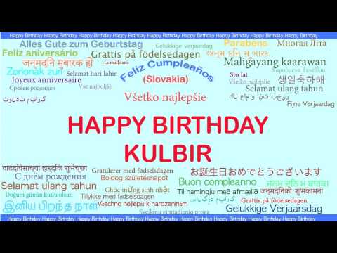 Kulbir   Languages Idiomas - Happy Birthday