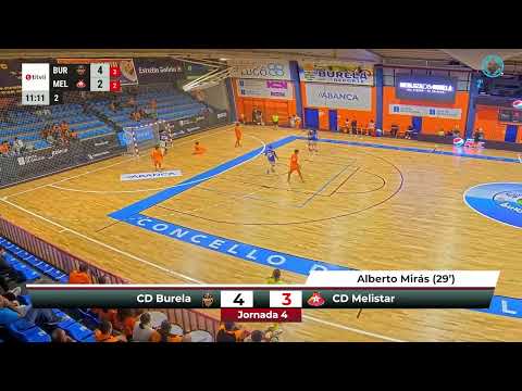 CD Burela FS vs CD Melistar • Segunda División Masculina FS