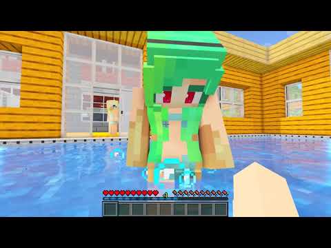 PERDO IL COSTUME IN PISCINA con i MIEI AMICI!! - Città di Minecraft #18