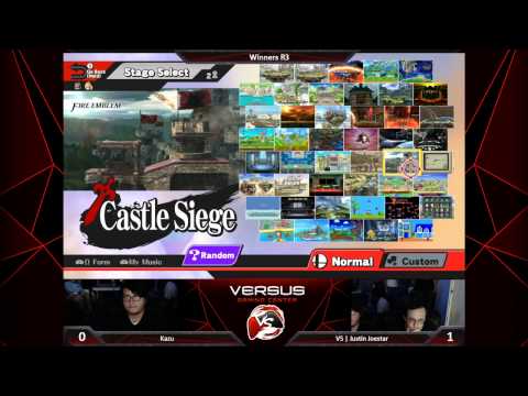 Smash 4 Our Sins #2 3/21/15 - Winners R3 - NickRiddle (Zero Suit Samus) vs. Kazu (Fox) - Smash 4
