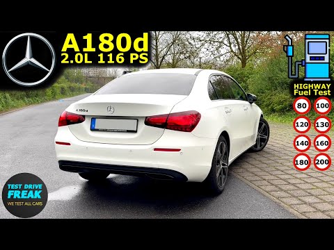 2025 Mercedes A180d Limousine Sedan (116 PS) 🚗 Test Drive | Fuel Consumption & Performance Review