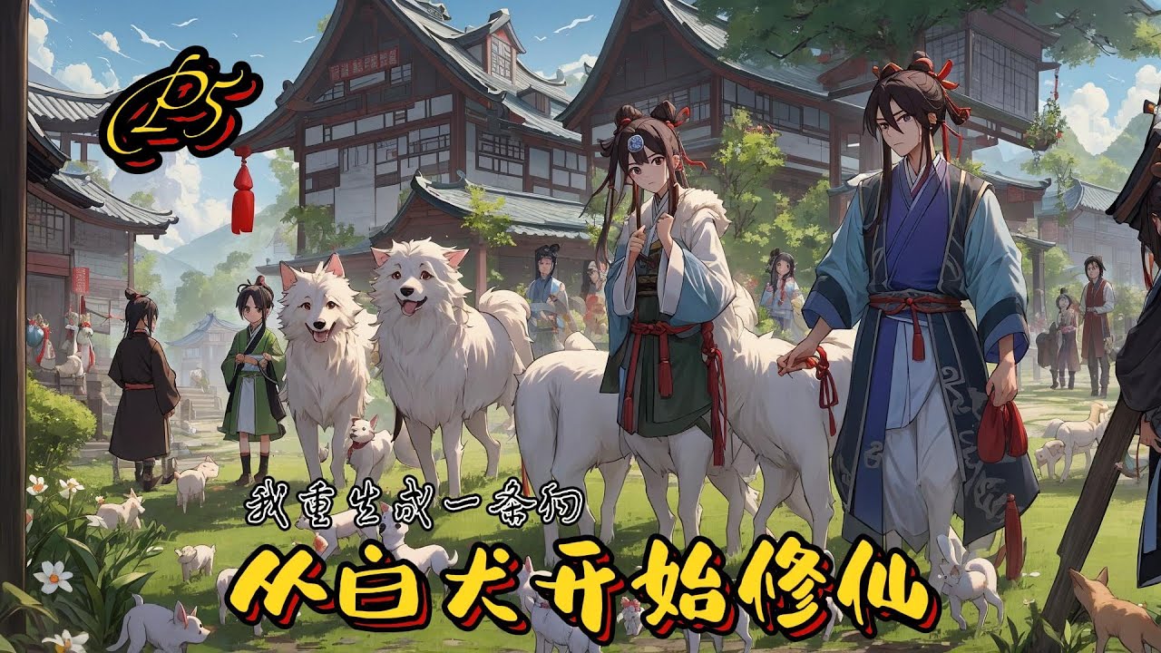 🐩【从白犬开始修仙！】P5 生存，修仙，吳天一覺醒來，成為苗疆寨子裡一條普通的白犬，好在有系統面板可以發掘天賦，讓他得以在邪崇陰鬼橫行、妖魔遍地的大山里#修仙 #玄幻小說 #ai漫画 #種田 #重生