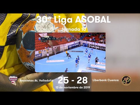 LIGA ASOBAL J10: Recoletas At. Valladolid - Liberbank Cuenca 25-28