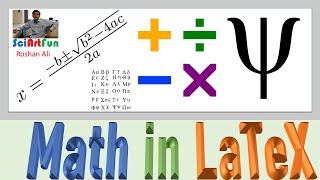 Learn LaTeX | How to deal with Mathematics || Tutorial 6