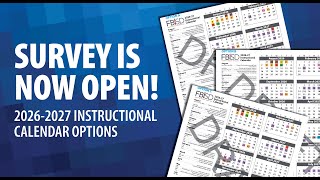 FBISD Calendar Options 2026-27