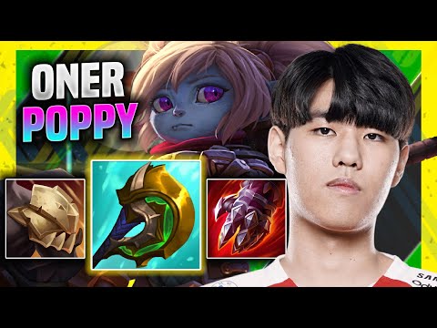 LEARN HOW TO PLAY POPPY JUNGLE LIKE A PRO! - T1 Oner Plays Poppy JUNGLE vs Lee Sin! | Patch 11.16
