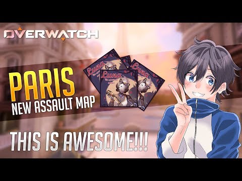 Overwatch PARIS Map Walkthrough! NEW!! (Assault Map on PTR - 2019) | Twitch Stream Highlight!