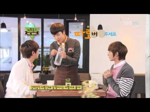 100% [재활용송] @SBS Inkigayo 인기가요 20121209