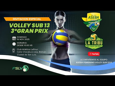 ASEBA A - Lafinur A │ FINAL Sub 13 Aseba A. 3º Gran Prix Torneo Clausura 2025. #aseba