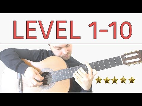 FLY ME TO THE MOON in 10 Levels of Difficulty (Guitar)