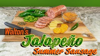How To Make Jalapeno Summer Sausage At Home!
