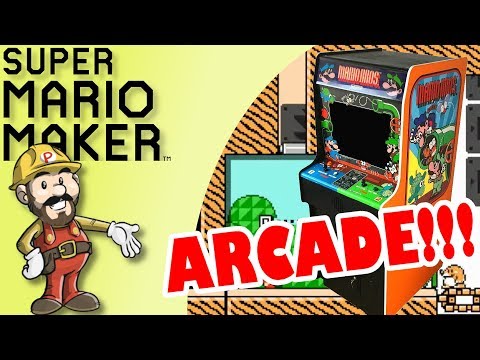 Super Mario Maker - Working Arcade Machine!!!