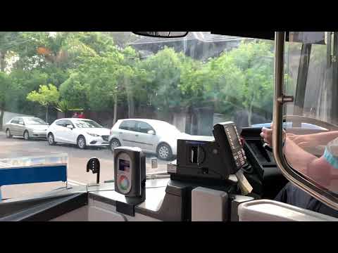 [Front seat ride] STA Sydney m/o 1566 - Volvo B12BLE (ZF)