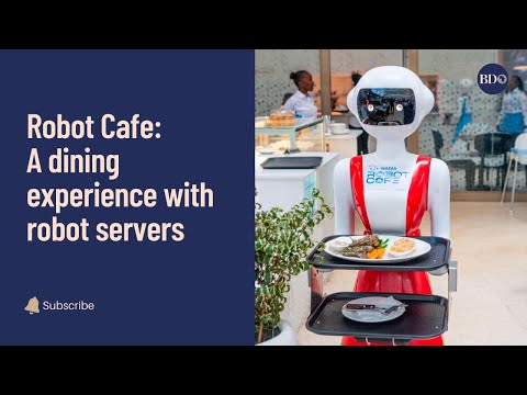 Robots in Nairobi restaurant, is it overhyped?