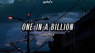 Download lagu 🎵 ENHYPEN _ ONE IN A BILLION (easy lyrics) mp3
