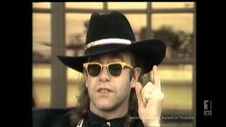 Elton John &#39;86 &quot;Musical Chameleon&quot; Australian Tv Interview Part 10 Dolby HD