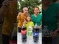 Coca Cola 7up Pepsi VS Mentos Shorts GamGam Family