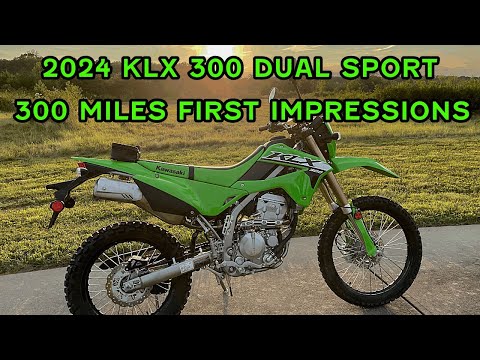 2024 Kawasaki KLX 300 Review | Highway Backroads and Trails | First Thoughts