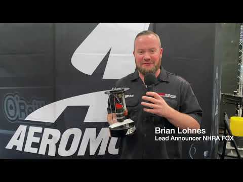 Brian Lohnes talk about Aeromotive's UTV pump at SEMA 2019