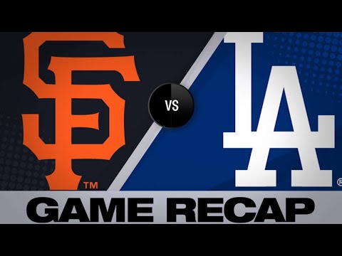 Taylor, Bellinger lead Dodgers to 9-2 win | Giants-Dodgers Game Highlights 6/19/19