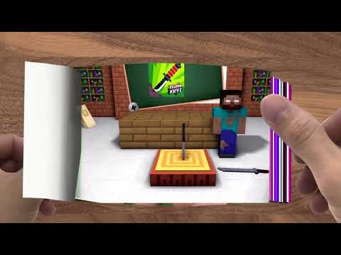 FLIPBOOK   Monster School  THE COOK CHALLENGE WITH CHEF RAMSAY   Minecraft Animation012