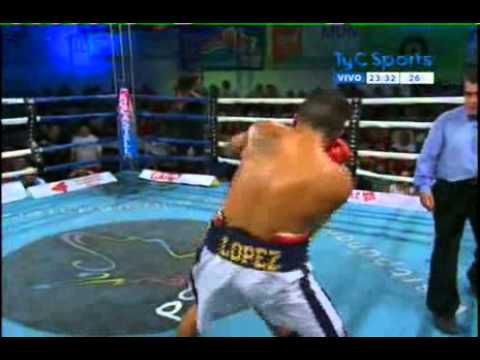 Raul CENTENO vs Ruben "Pata" LOPEZ - WBO - OMB - Full Fight - Pelea Completa