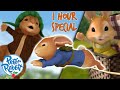 ​ Peter Rabbit 1 Hour BackToSchool Special Chases Escapes More Cartoons For Kids