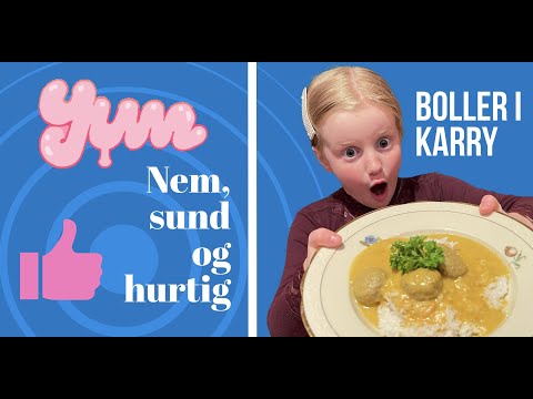 Almas maddag 3: NEM boller i Karry og HELT UDEN HJÆLP - næsten