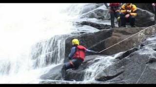preview picture of video 'Canyoning (juving) in Trysil, Norway'