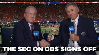 The SEC on CBS Signs Off