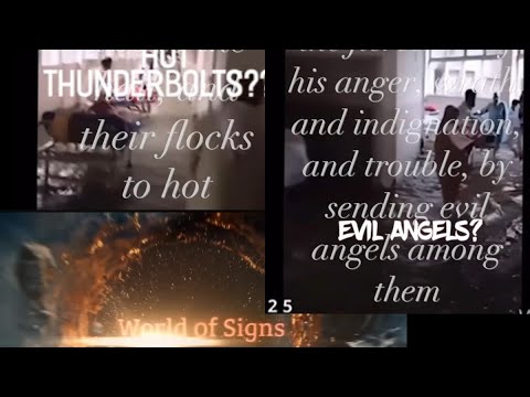 Evil angels Psalm 78 Star of David