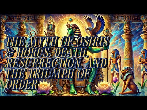 The Myth of Osiris & Horus: Death, Resurrection, and the Triumph of Order