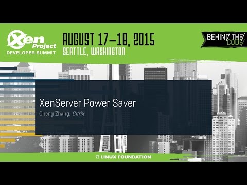 XPDS15 - XenServer Power Saver
