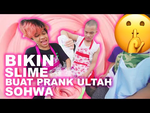 BIKIN SLIME BUAT PRANK ULTAH ANAK KE-2 GEN HALILINTAR | SOHWA HALILINTAR