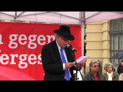 Gregor Gysi und Andreas Nachama bei »Lesen gegen das Vergessen«