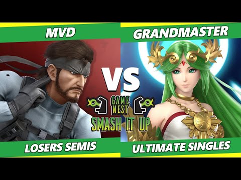 Smash It Up 22 Losers Semis - Grandmaster (Palutena) Vs. MVD (Snake) - SSBU Ultimate Tournament